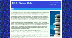 Desktop Screenshot of jillaedelsonphd.com